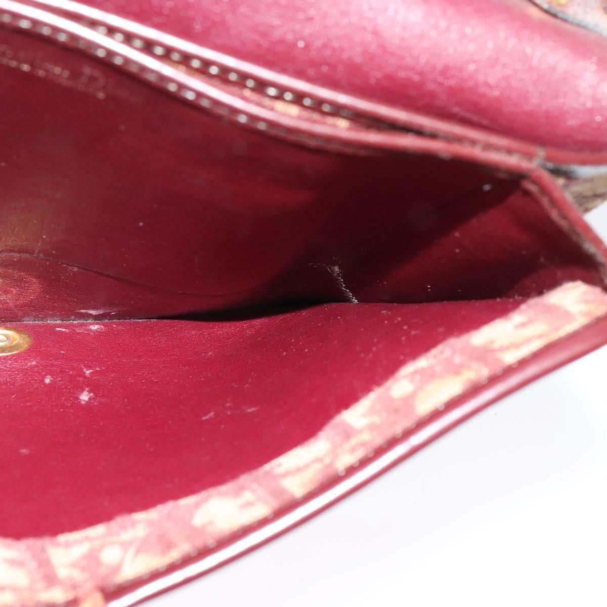 Dior DIOR Trotter Canvas Shoulder Bag Red Size ONE SIZE - 16 Thumbnail