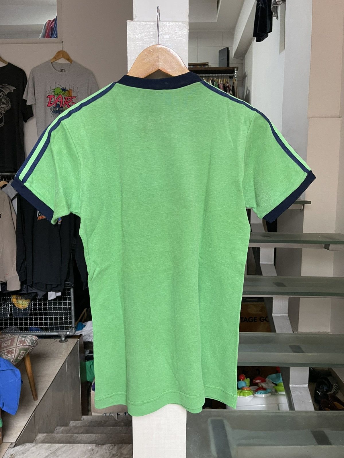 Adidas Vintage Adidas 70s t shirt Size US L / EU 52-54 / 3 - 2 Thumbnail