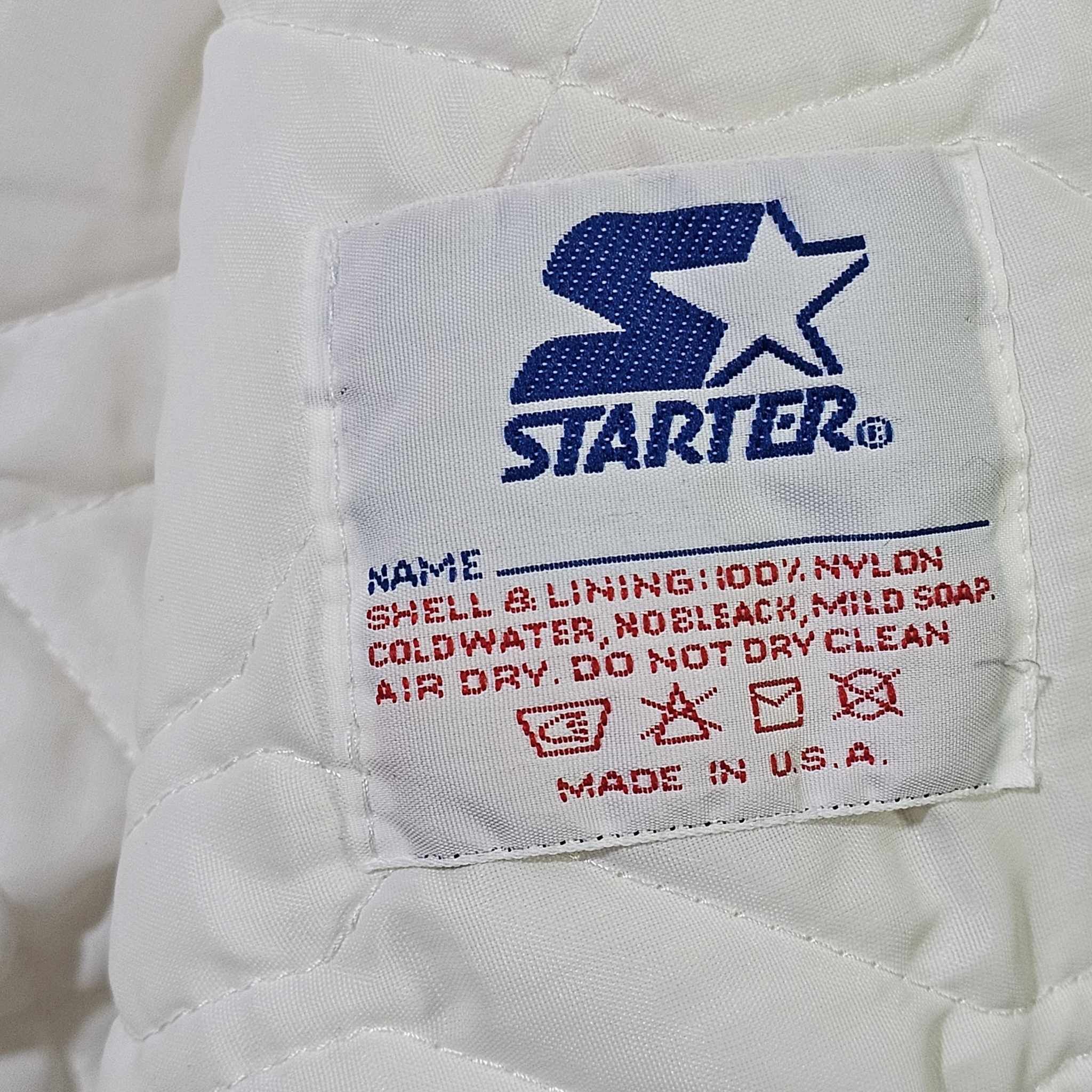 Starter × Vintage Cleveland Browns Vintage 80s Starter Satin Bomber Jacket Size US M / EU 48-50 / 2 - 7 Thumbnail