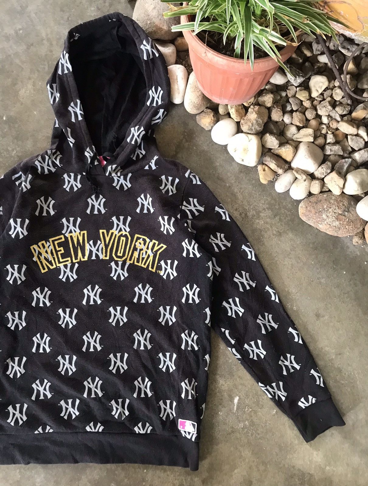 MLB × Vintage MLB New York Fullprint Hoodie for Women 🔥 Size L / US 10 / IT 46 - 10 Thumbnail