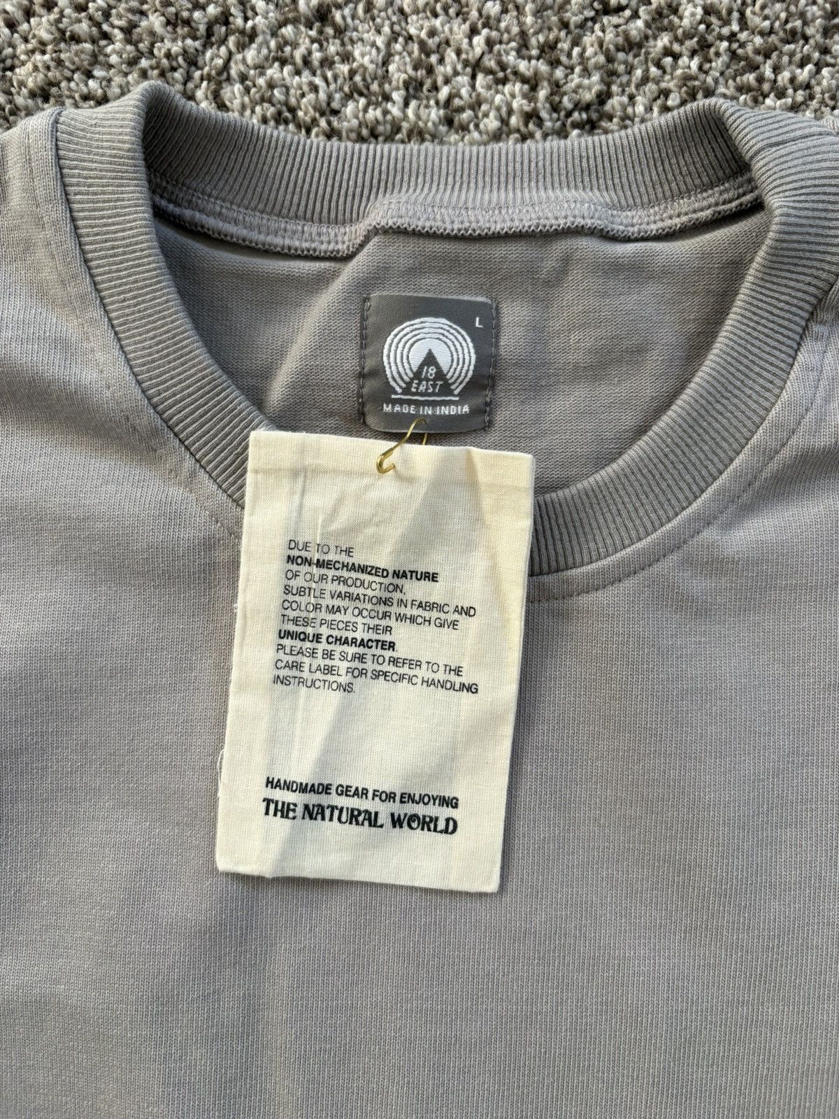 18 East 18 East Heavyweight Tee Size US L / EU 52-54 / 3 - 3 Thumbnail