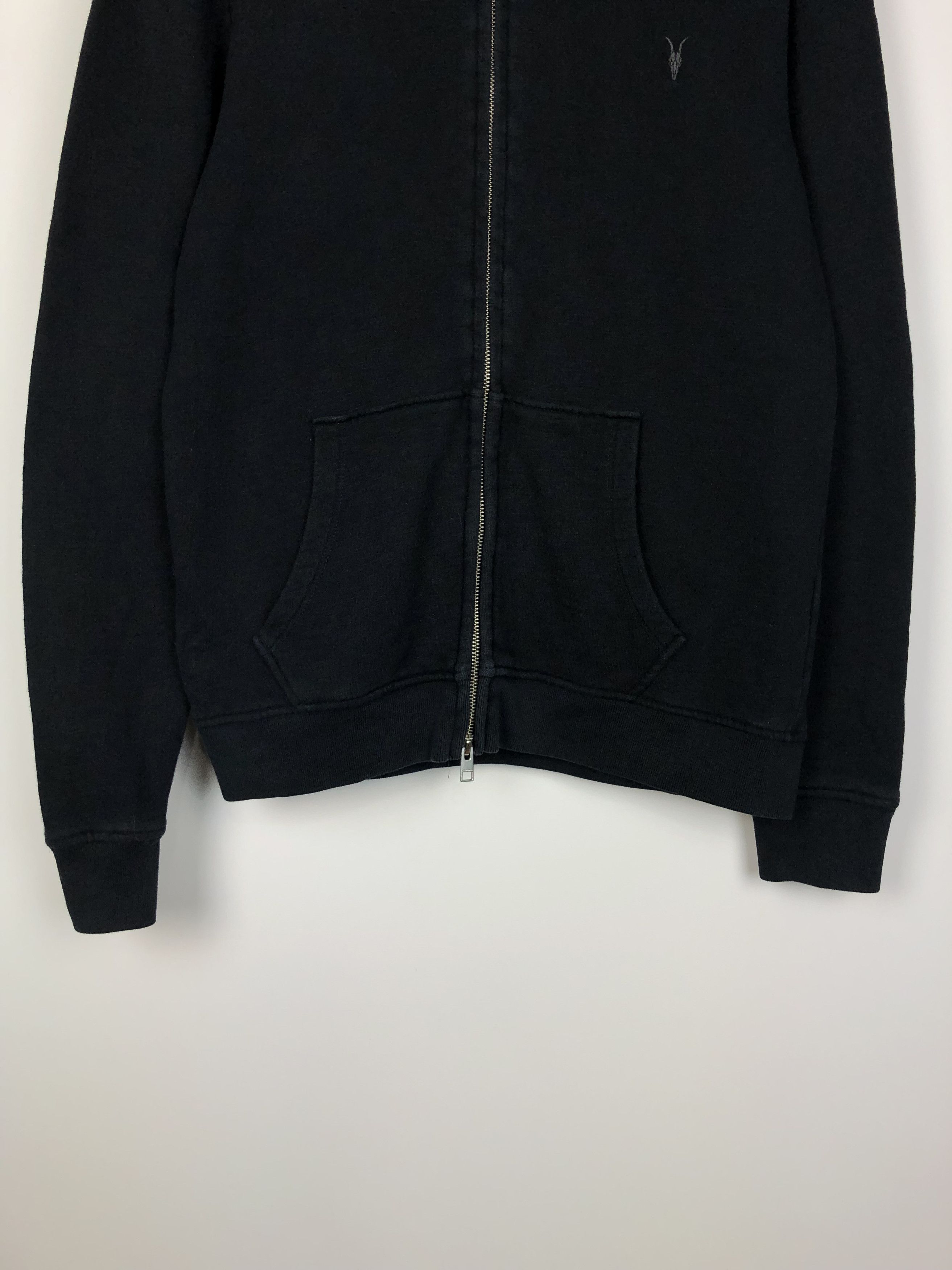 Allsaints Allsaints Zip Hoodie Wilde Hoody Dark Blue size M Size US M / EU 48-50 / 2 - 4 Thumbnail