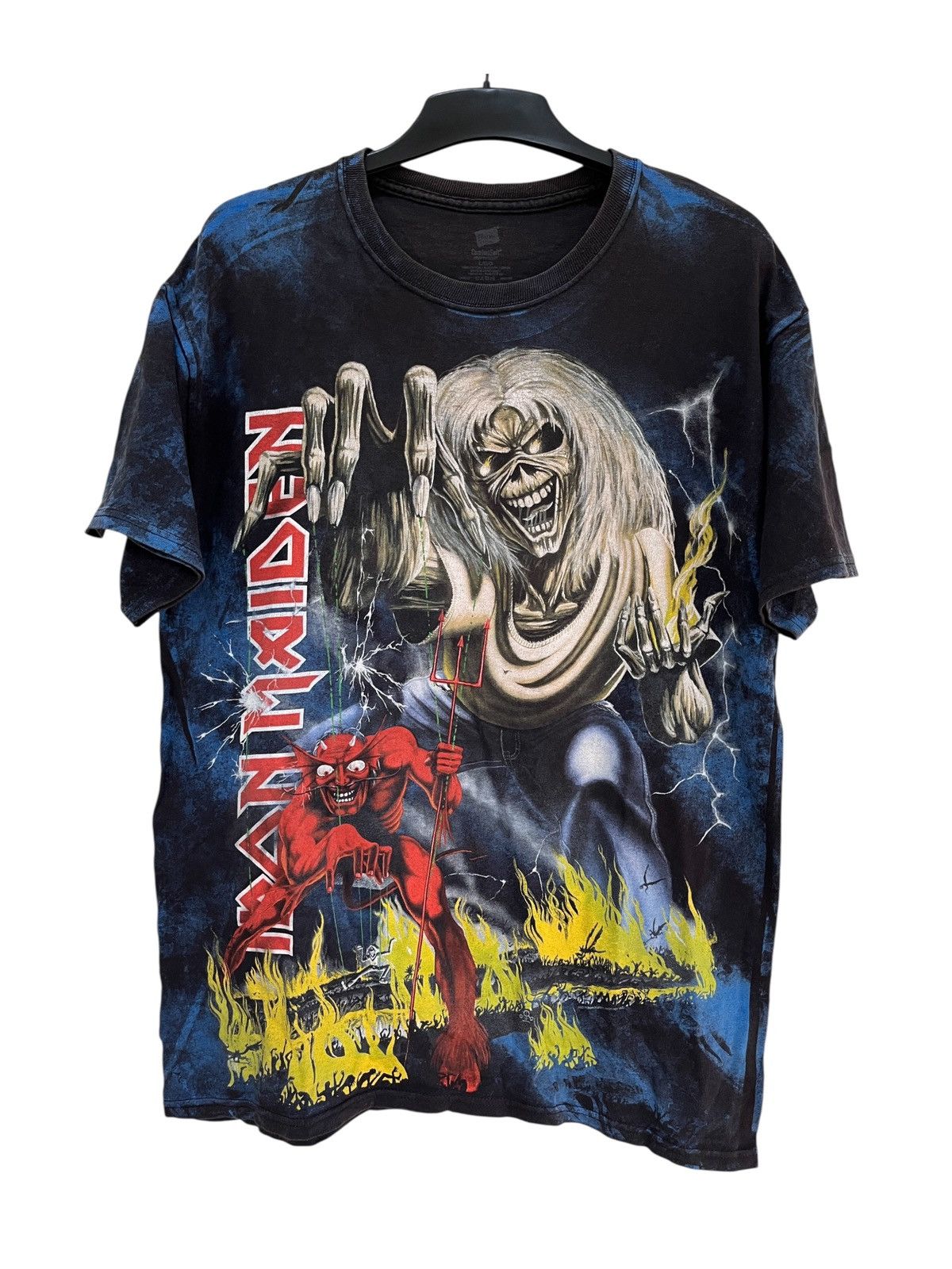 Band Tees Iron maiden The number of the beast Allover shirt Size US L / EU 52-54 / 3 - 1 Thumbnail