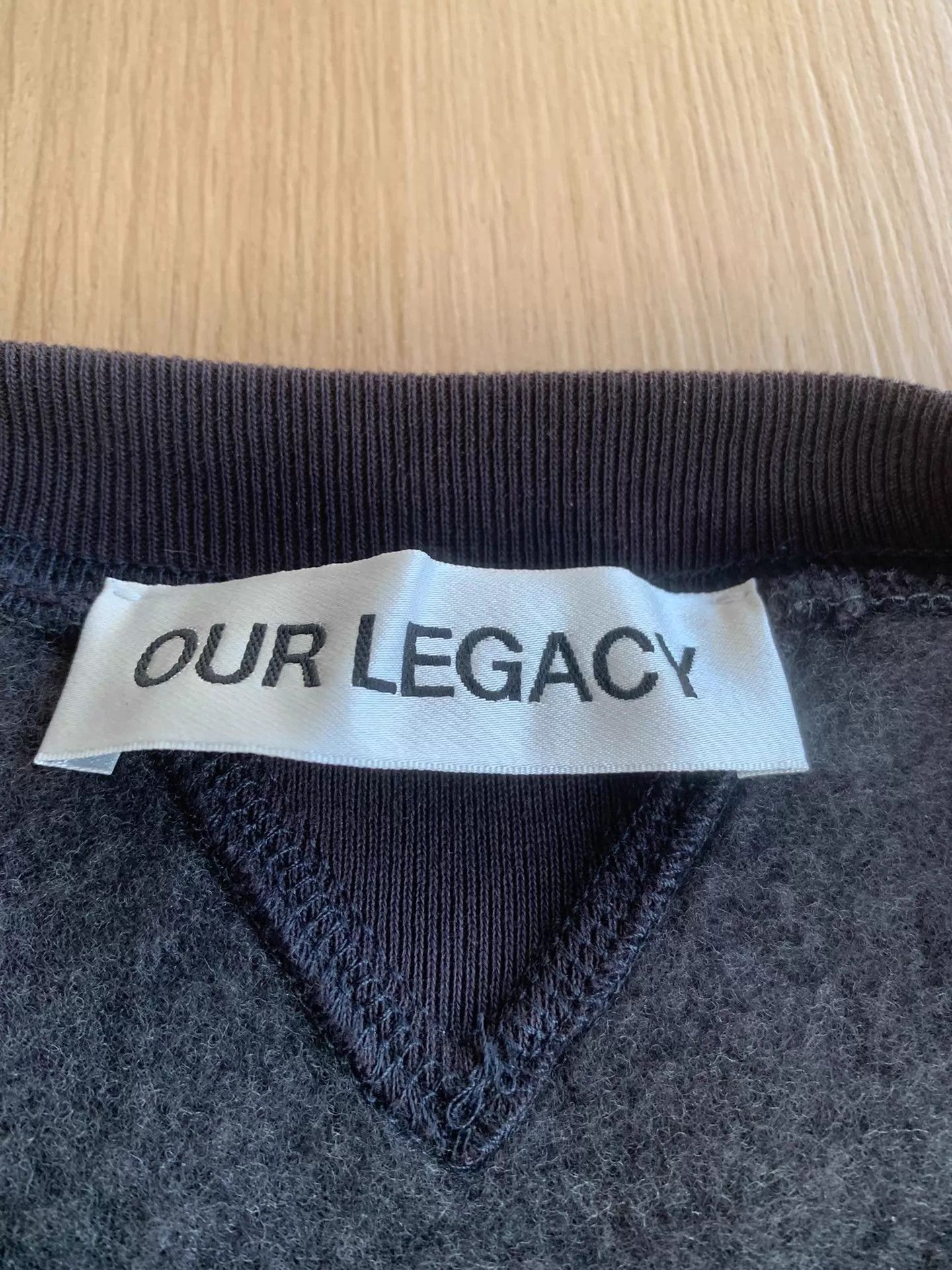 Our Legacy OUR LEGACY Men PERFECT Ribbed Crew Sweatshirt 25FW 50 new Size US M / EU 48-50 / 2 - 3 Thumbnail
