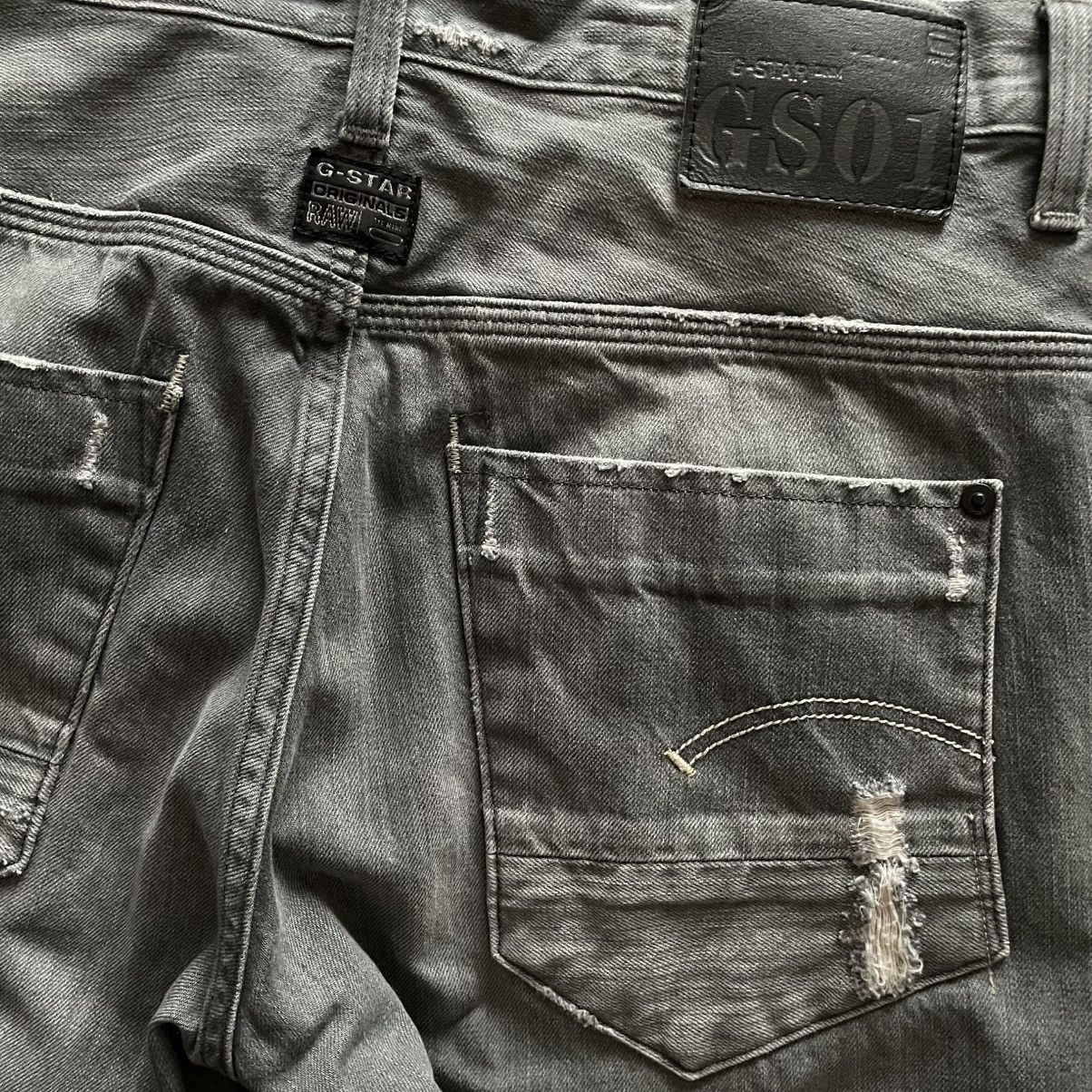 G-Star G-Star Raw New Radar Slim Men’s Denim Jeans Distressed Size US 31 - 6 Thumbnail