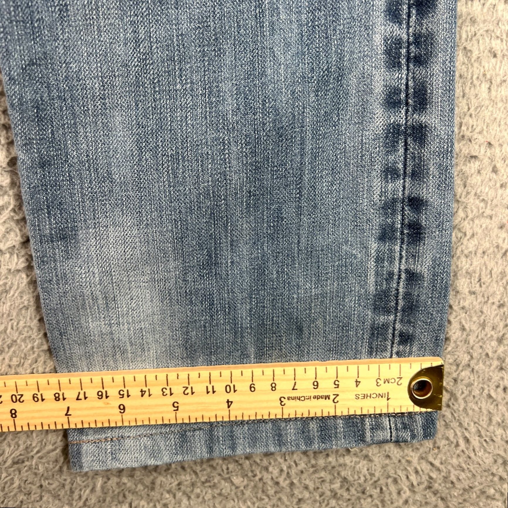 Levi's VINTAGE Levi's 501 Jeans Men 28x26 Straight Fit Light Wash Cotton Denim Classic American Size US 28 / EU 44 - 6 Thumbnail