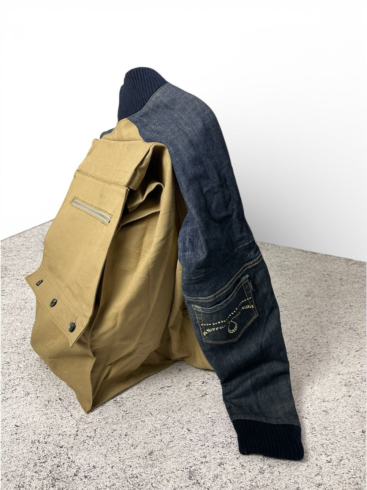Vintage Utility canvas duck reworked workwear cargo jacket Size US L / EU 52-54 / 3 - 1 Thumbnail