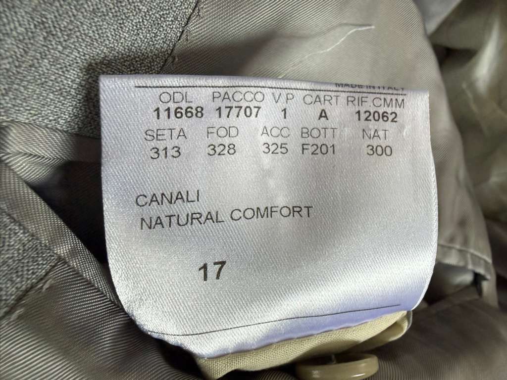Canali Canali Italian Wool Suit Jacket Blazer - 54 Drop 7 / 44R Size 44R - 11 Thumbnail