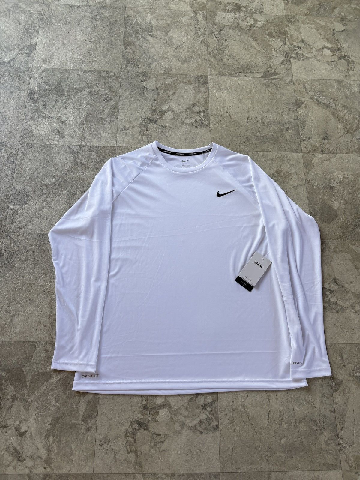 Nike Nike Swim Dri-Fit Long sleeve Size US XL / EU 56 / 4 - 2 Thumbnail