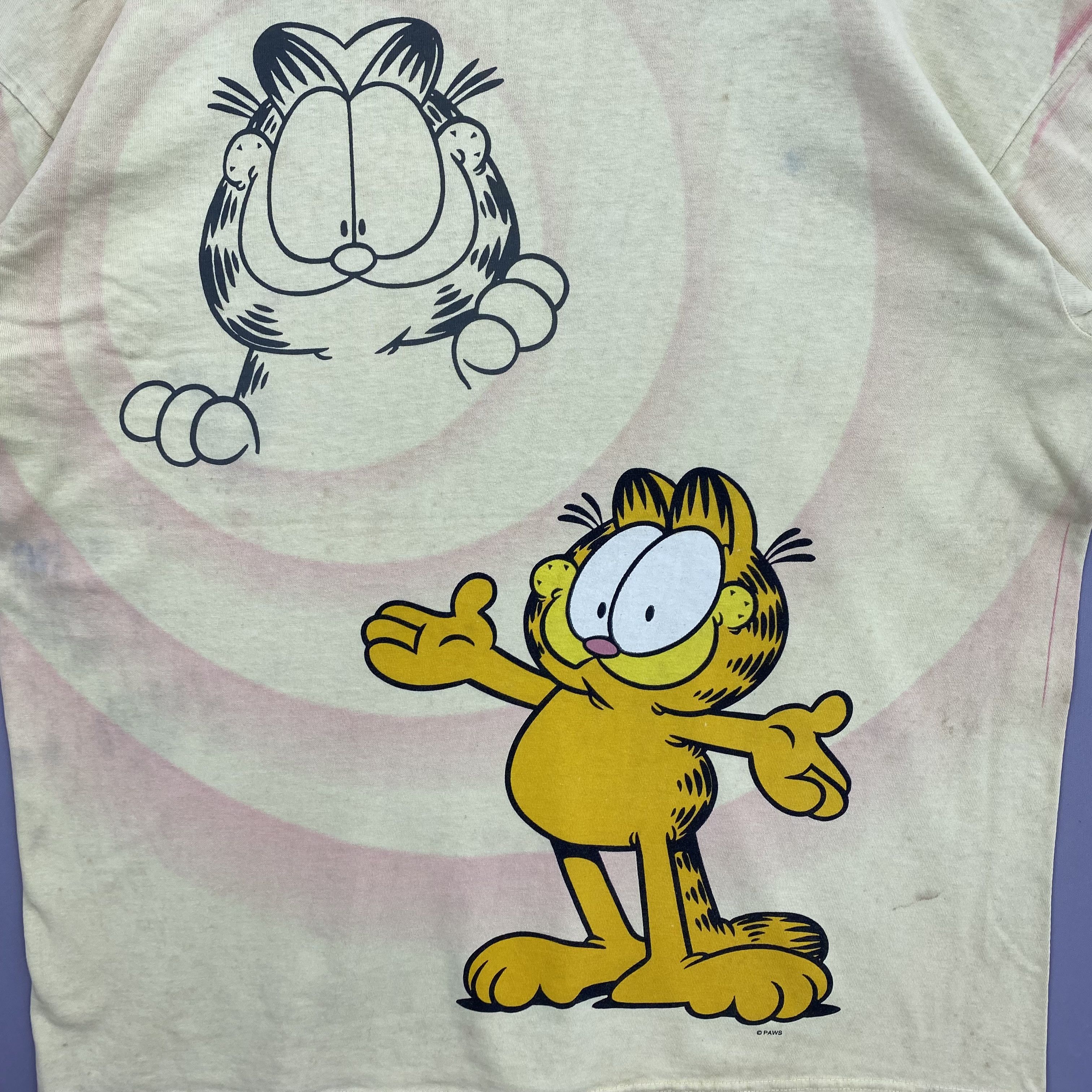 Cartoon Network Vintage 90s Garfield T-Shirt Cartoon Crewneck Tee GF10257 Size US S / EU 44-46 / 1 - 4 Thumbnail