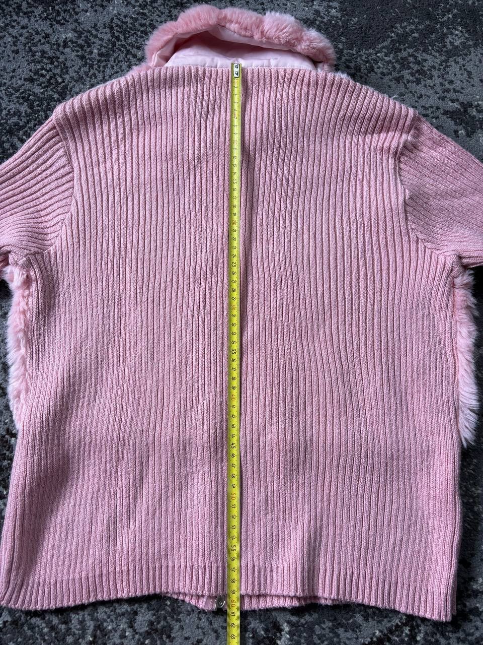 Japanese Brand × Vintage Vintage pink inspired women y2k opium zip up hoodie fur faux Size S / US 4 / IT 40 - 4 Thumbnail