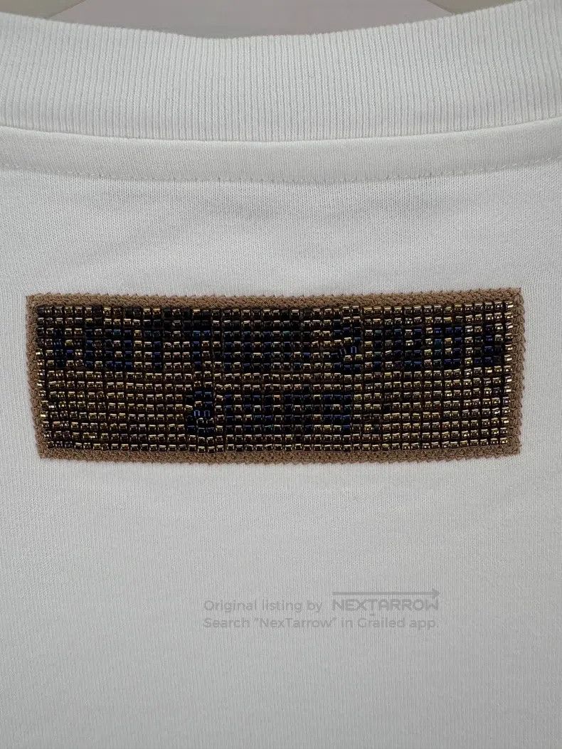 Louis Vuitton Gradient beaded short sleeve