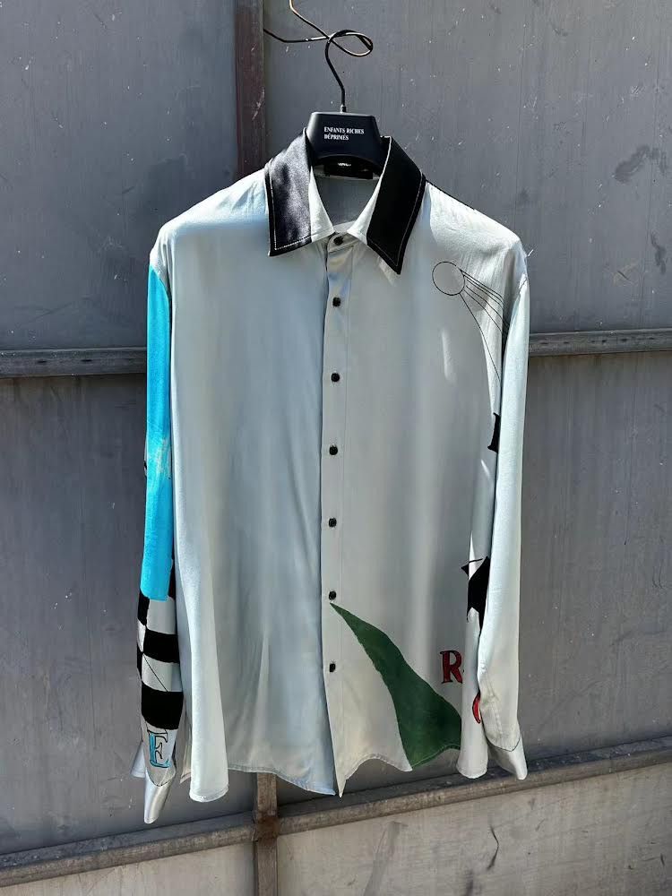 Enfants Riches Deprimes 19SS Blue Judgement Day Shirt Size US XL / EU 56 / 4 - 2 Thumbnail