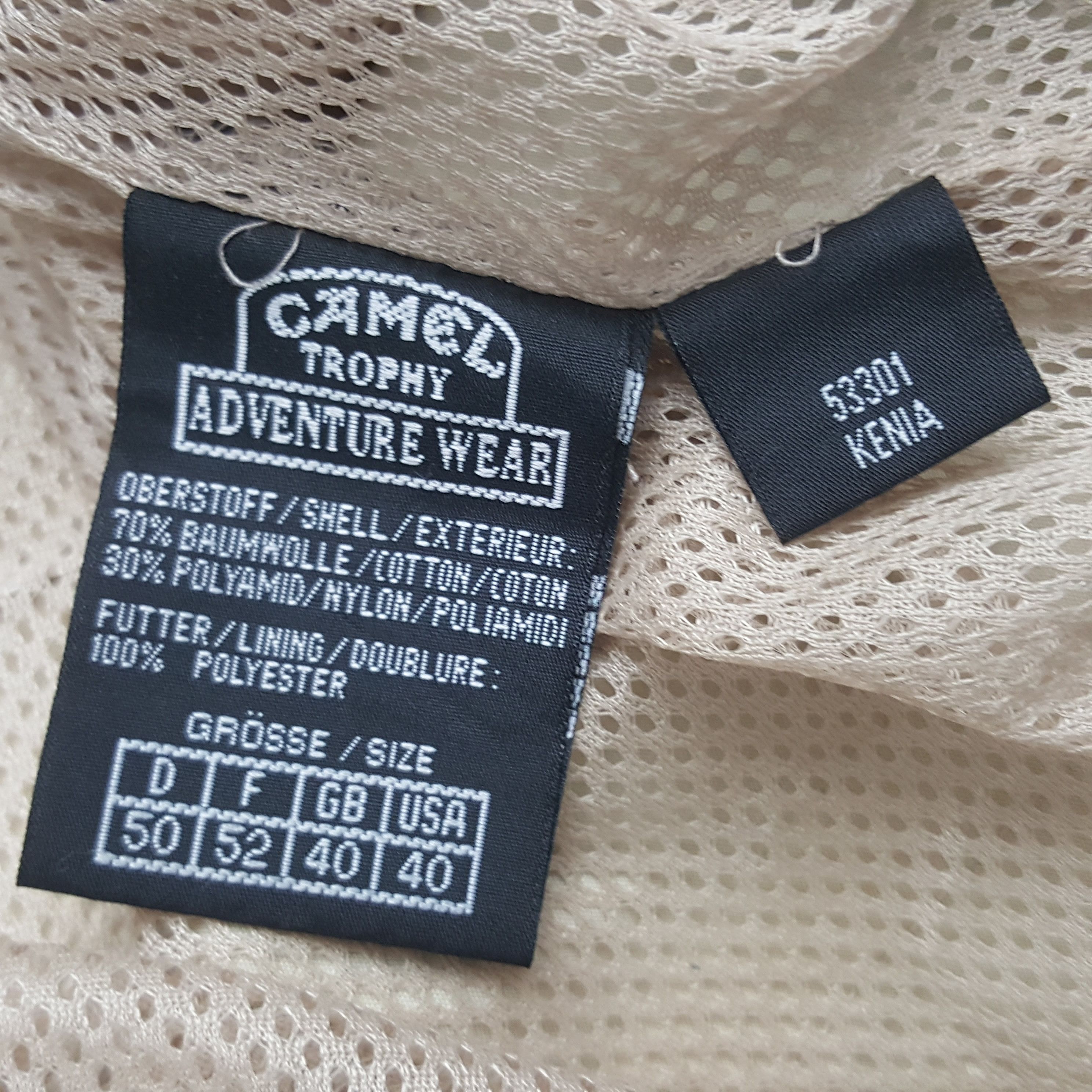 Camel × Vintage Vintage Camel Trophy Adventure Wear Vest Jacket Size US L / EU 52-54 / 3 - 10 Thumbnail