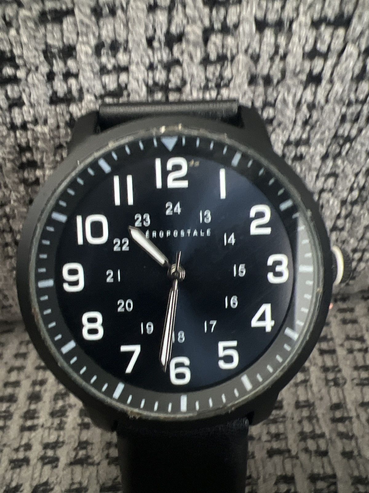 Aeropostale Aeropostale Faux Leather Analog Adjustable Wrist Watch Size ONE SIZE - 5 Thumbnail