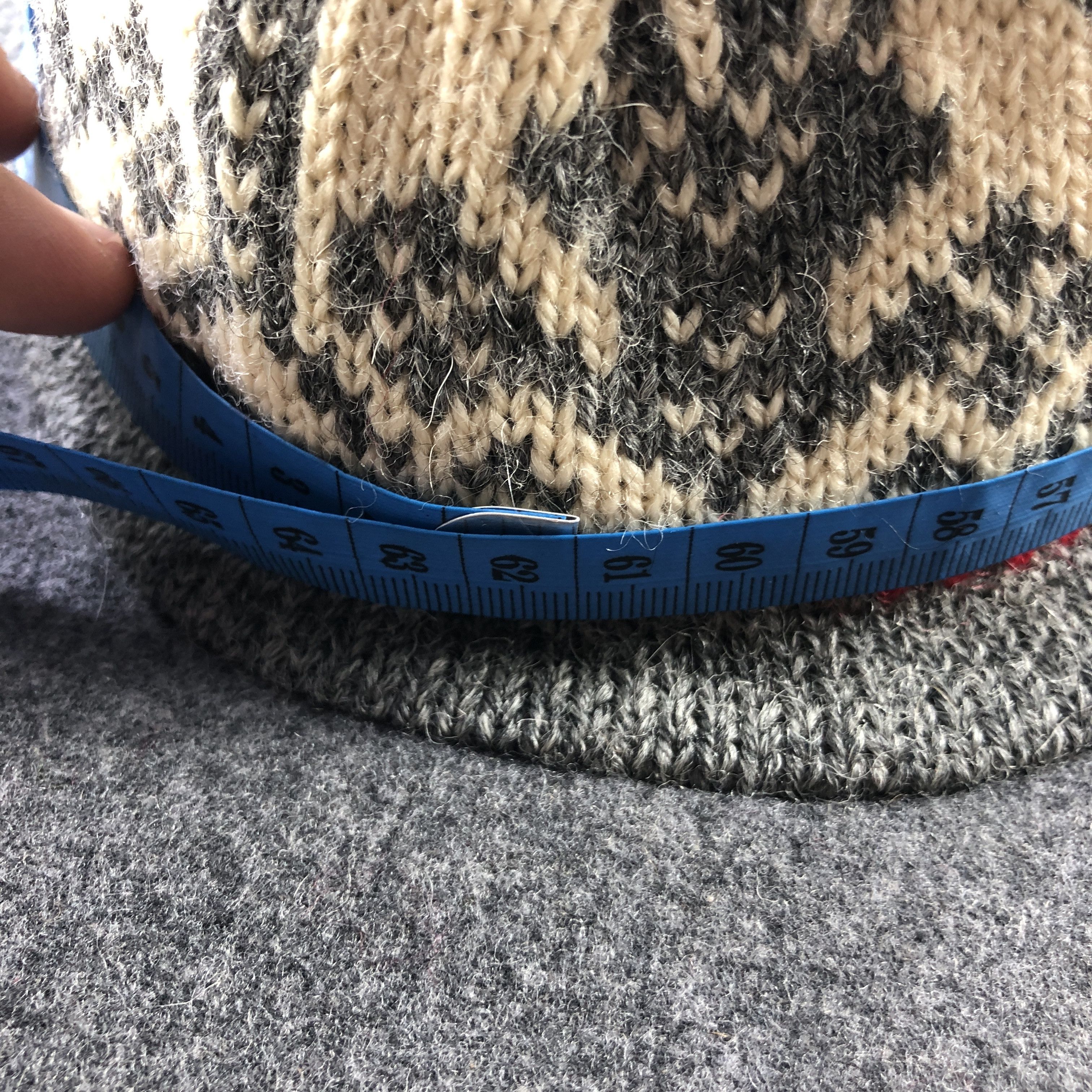 Vintage Nor Cap Fair Isle Beanie Snowcap Snow Hat B1074 Size ONE SIZE - 9 Thumbnail