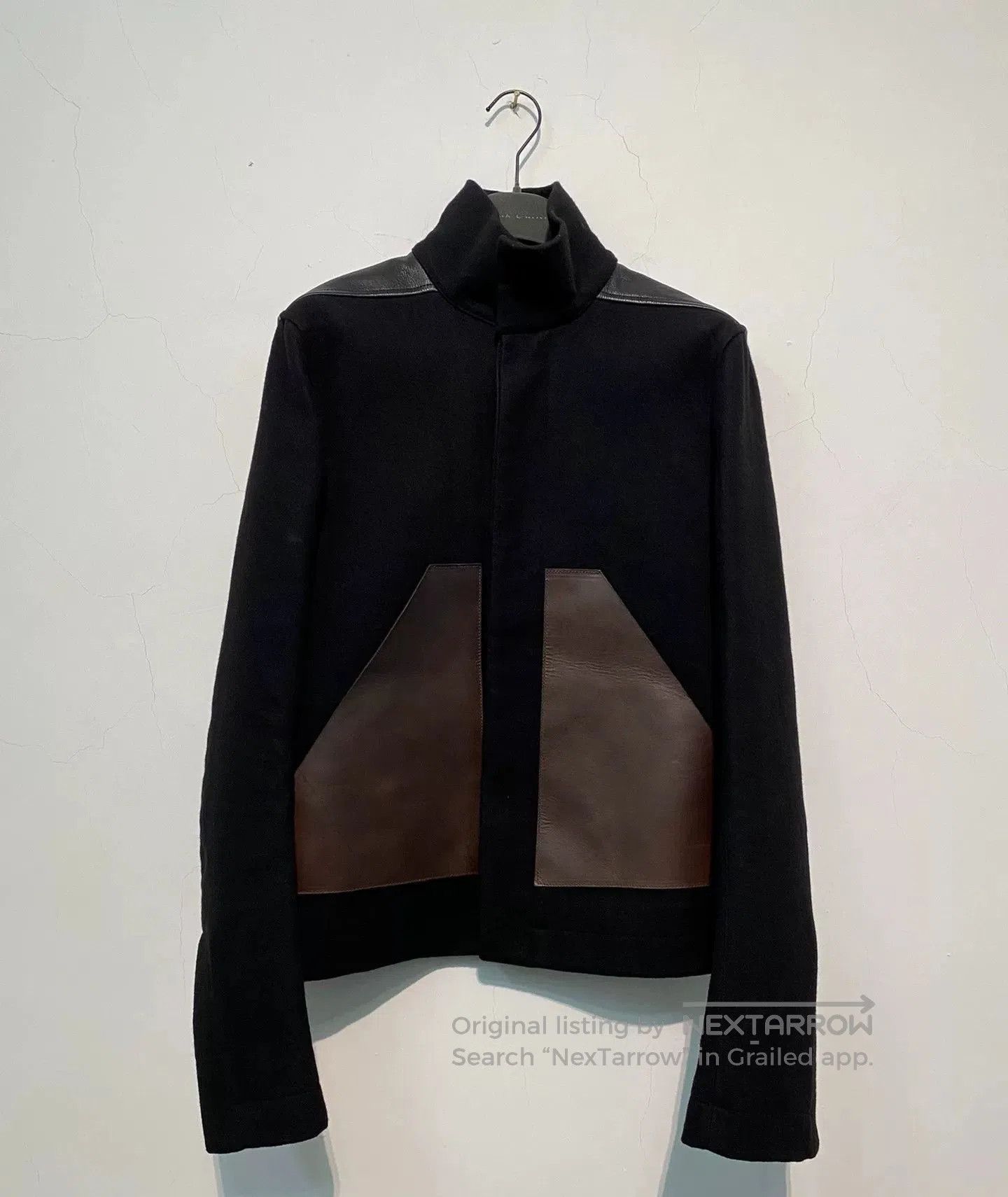 Rick Owens Rick Owens 11FW LIMO Wool Leather Jacket. Size US M / EU 48-50 / 2 - 1 Thumbnail