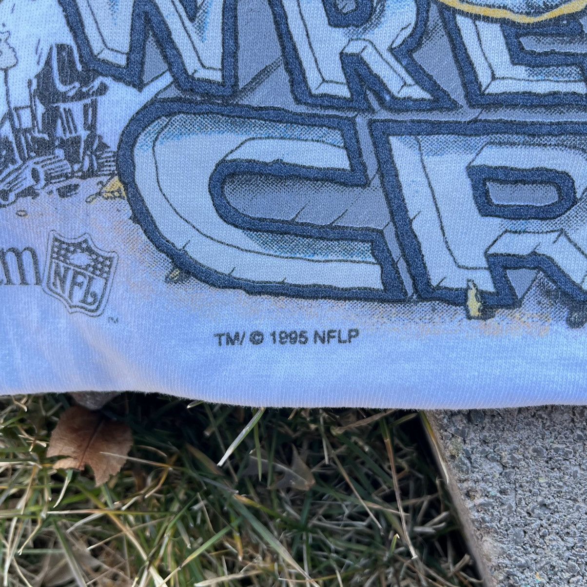 NFL × Vintage Vintage 95’ Dallas Cowboys Wrecking Crew Tee Sz XL Size US XL / EU 56 / 4 - 3 Thumbnail