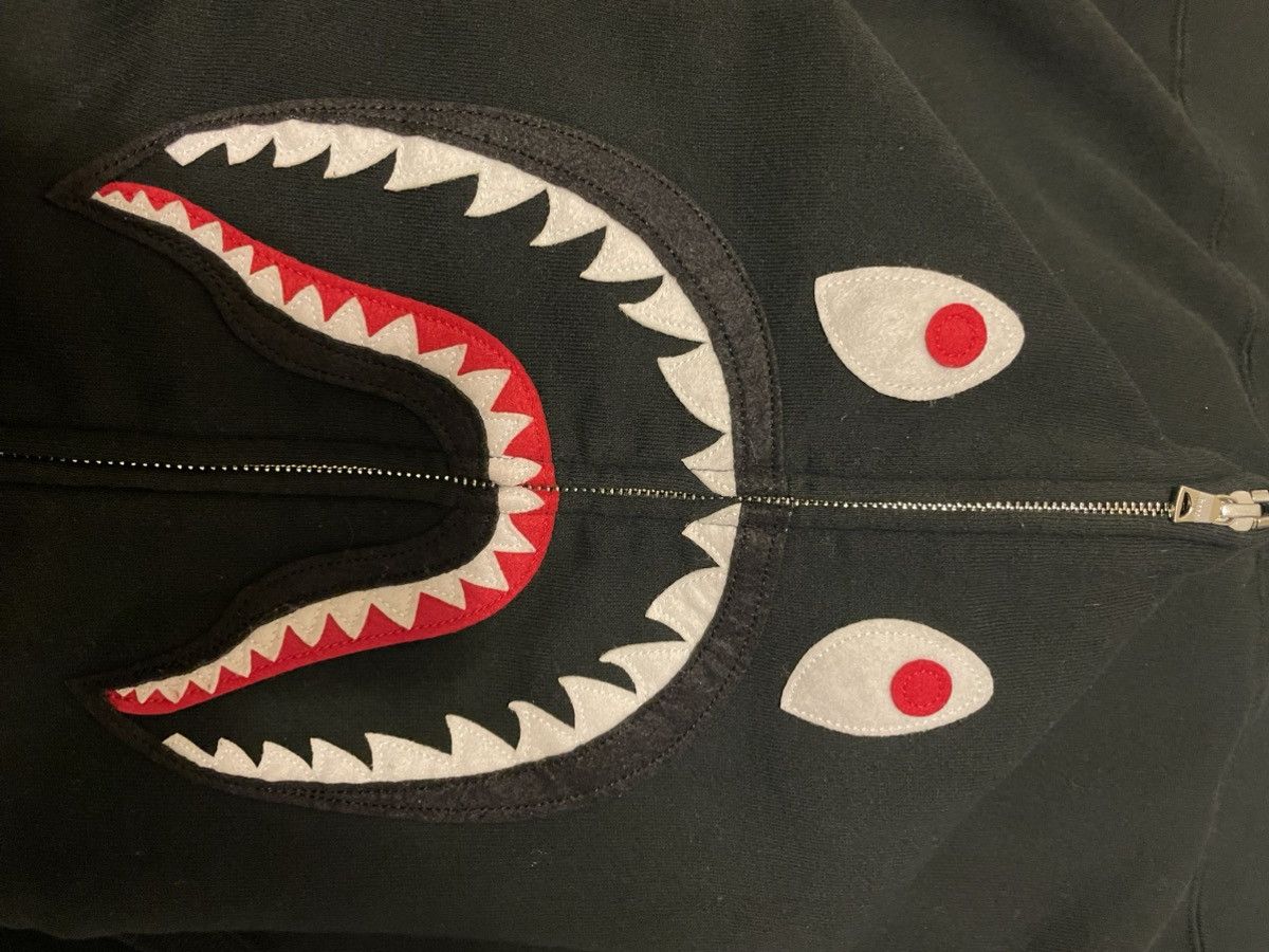 Bape PONR Shark Sleeveless Hoodie Size US M / EU 48-50 / 2 - 13 Thumbnail