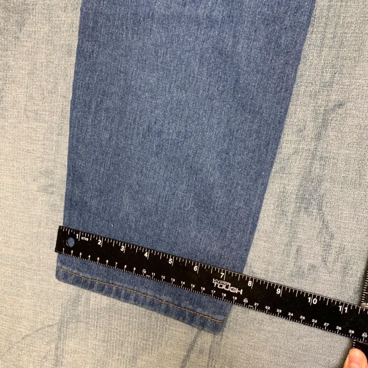 Vintage Frank Jeans 2019 Mens 34 Blue Denim Cotton Everyday Wear Classic Straight Leg Jeans Size US 34 / EU 50 - 6 Thumbnail
