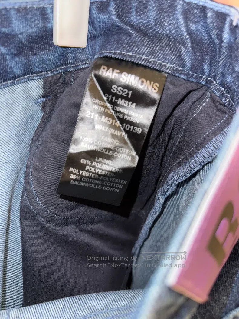 Raf Simons Raf Simons 21ss blue jeans Size US 34 / EU 50 - 8 Thumbnail