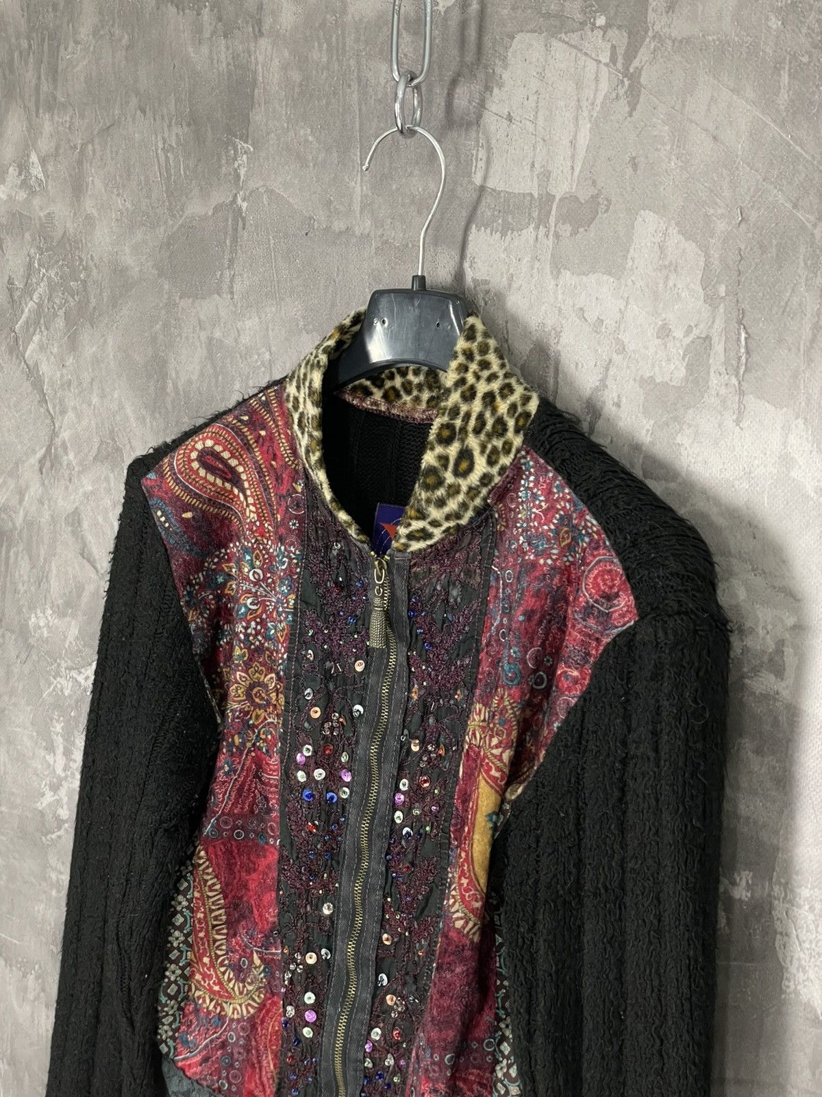 Hysteric Glamour × If Six Was Nine × Vintage Y2K Punk Zipper Long Sleeve T-Shirt Hysteric Glamour Style Size M / US 6-8 / IT 42-44 - 7 Thumbnail