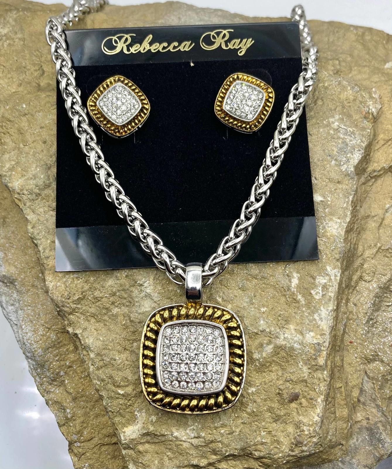 Other Classic Gold and Silver Statement Set Size ONE SIZE - 1 Thumbnail