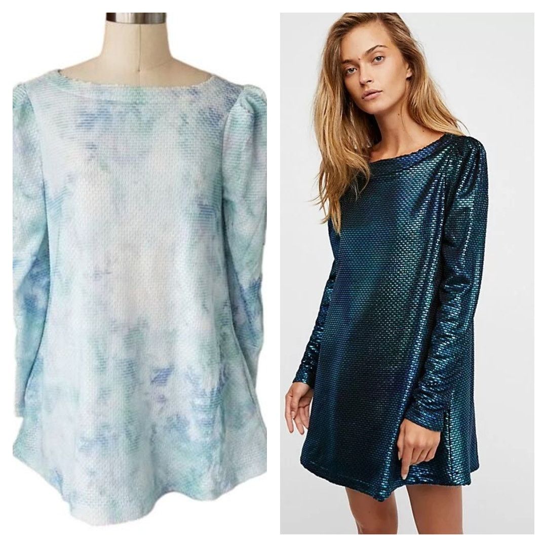 Free People New Free People Diamonds are Forever Mini Dress $128 X-Small Size XS / US 0-2 / IT 36-38 - 1 Thumbnail