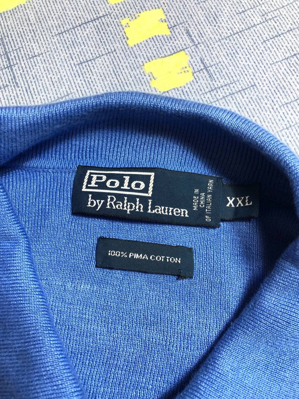Polo Ralph Lauren Vintage Polo Ralph Lauren Long Sleeve Rugby Size US XXL / EU 58 / 5 - 12 Thumbnail