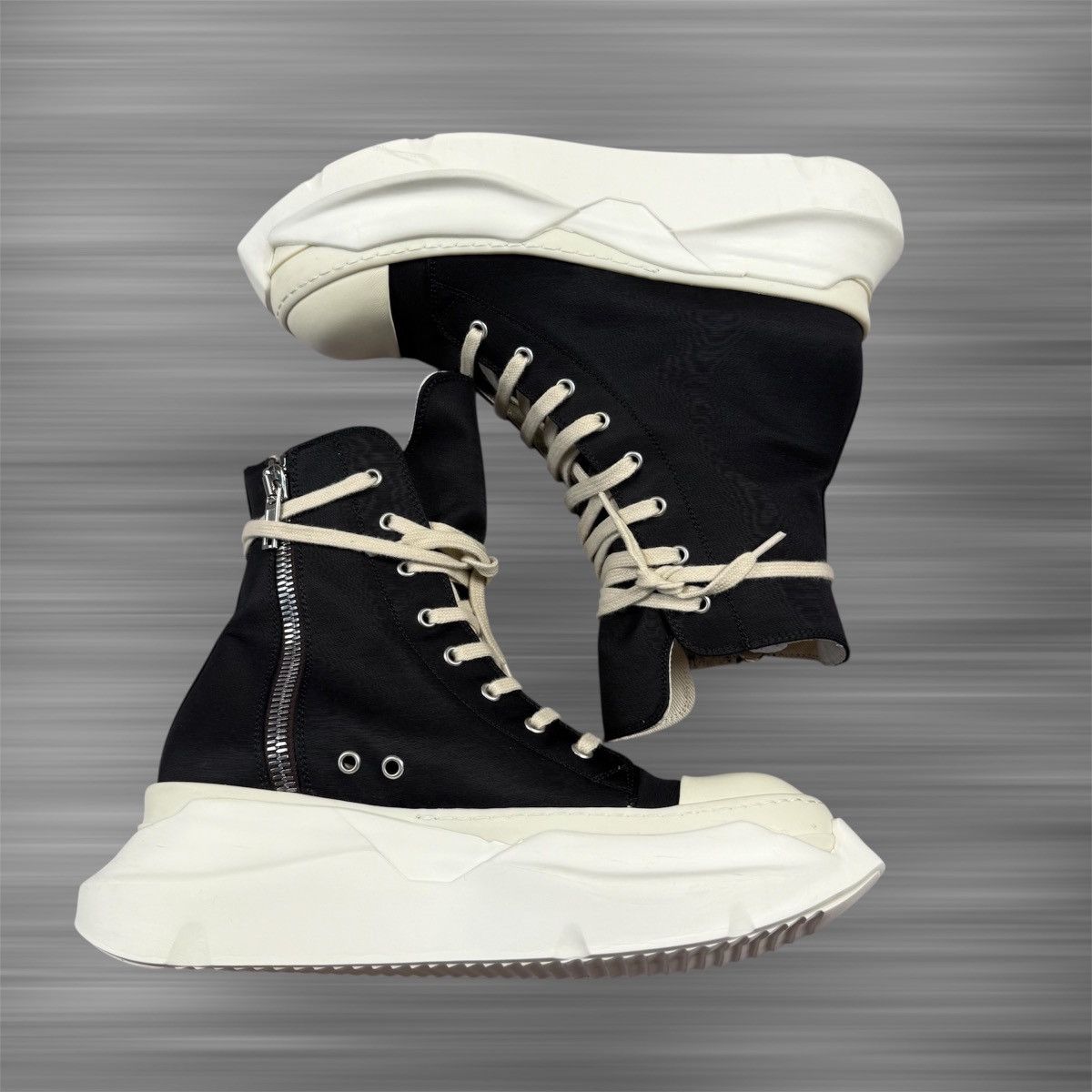 Rick Owens Rick Owens DRKSHDW High Abstract ‘Milk’ Shoes Size US 9 / EU 42 - 4 Thumbnail