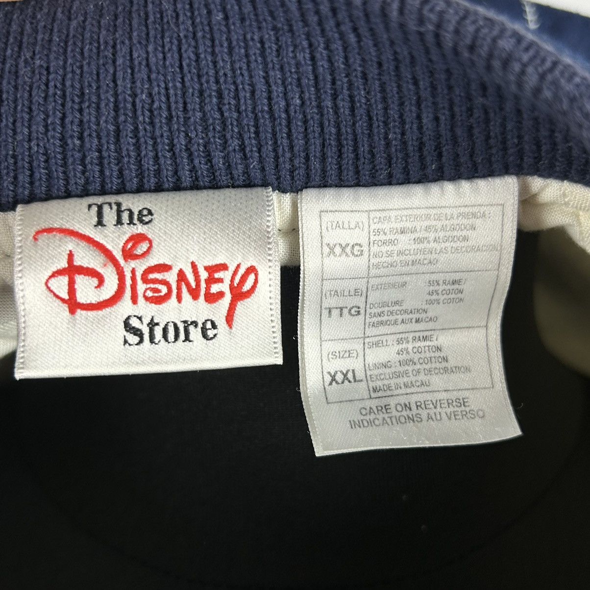 Disney × Vintage Disney baseball vintage jacket big logo spellout embriordery Size US XXL / EU 58 / 5 - 12 Thumbnail