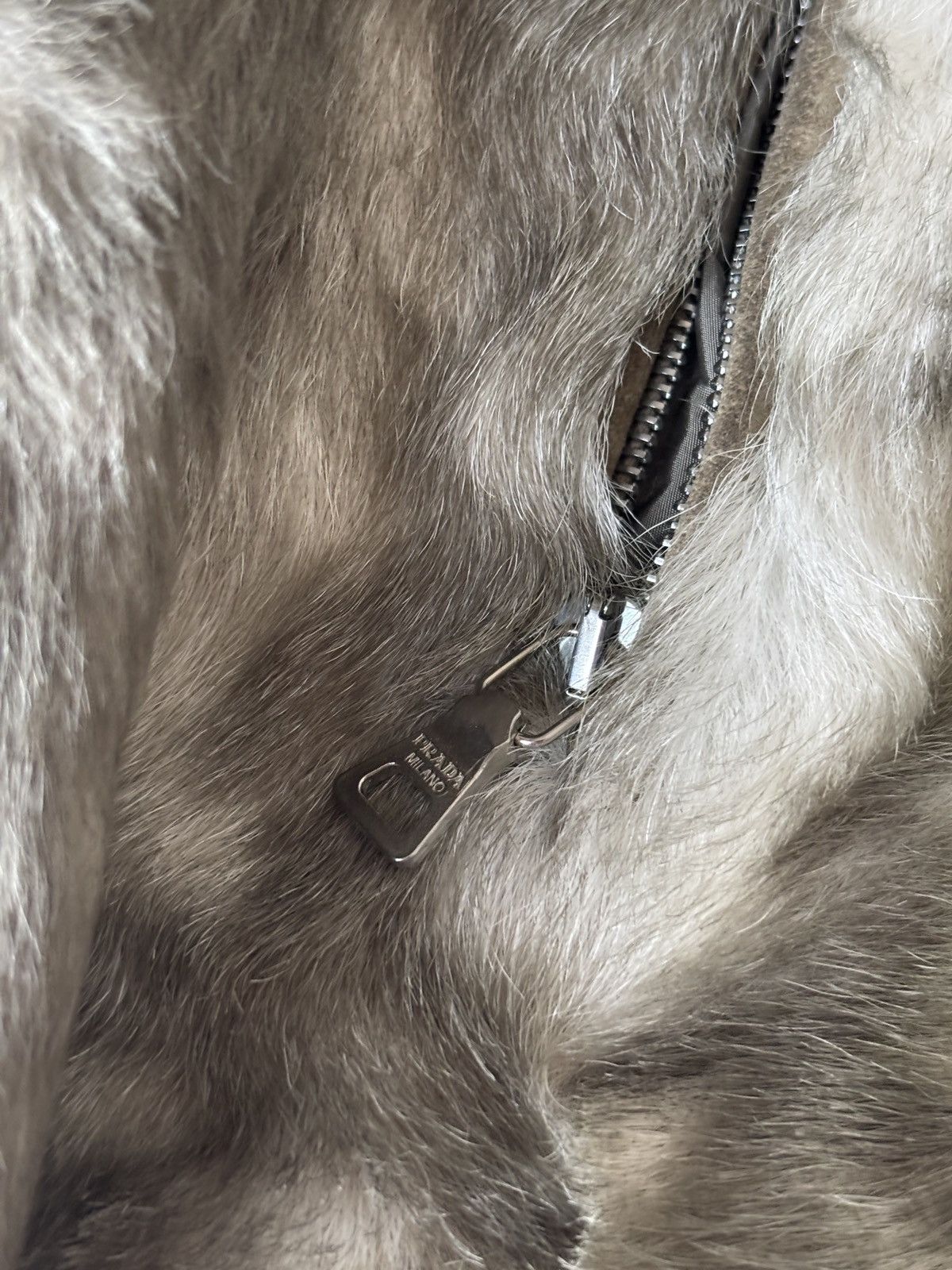 Prada Prada ‘Inuit’ Dyed Goat Fur Hooded Jacket (AW2001) Size M / US 6-8 / IT 42-44 - 4 Thumbnail