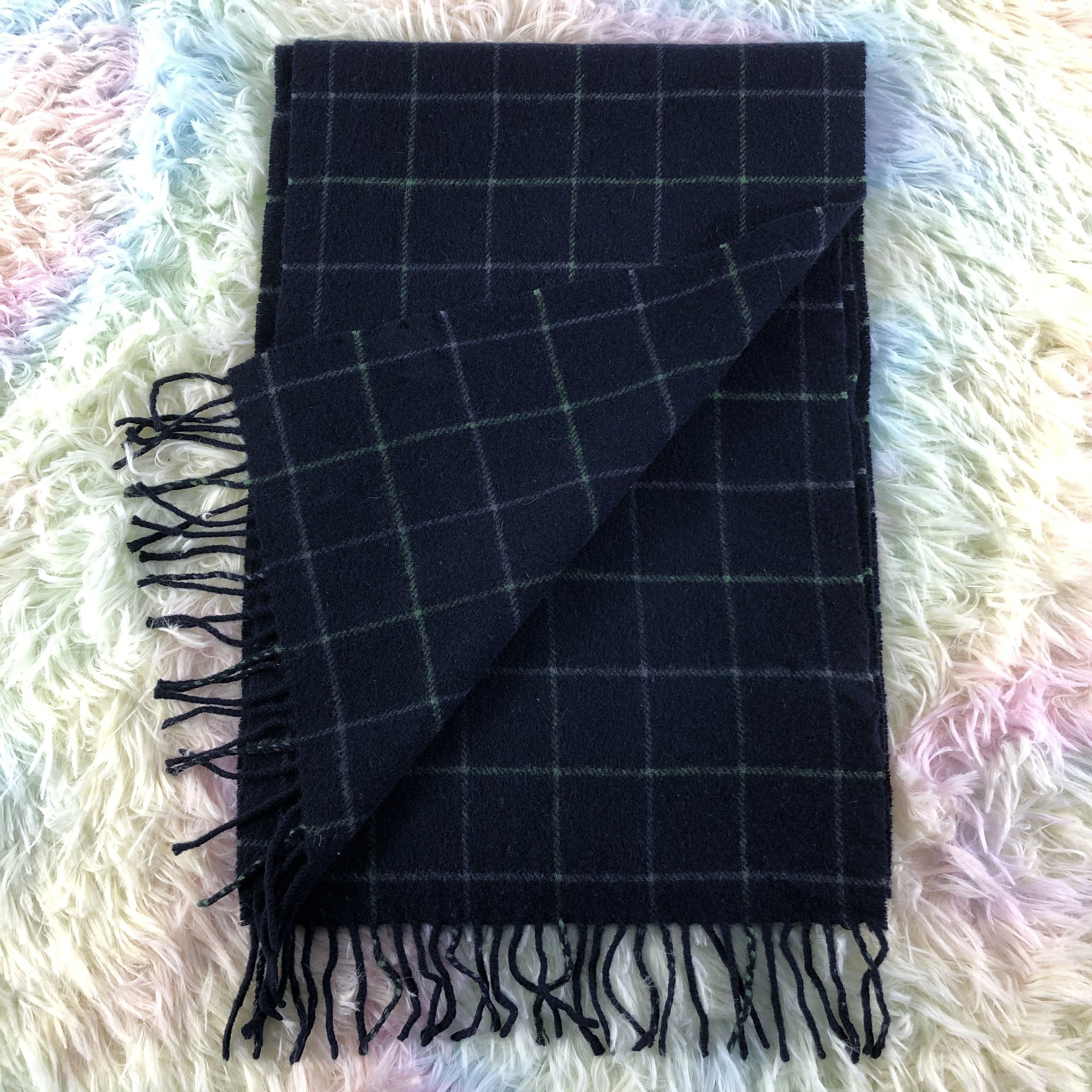 Burberry × Vintage Burberry Scarf / Muffler / Neckwear - KM392 Size ONE SIZE - 4 Thumbnail