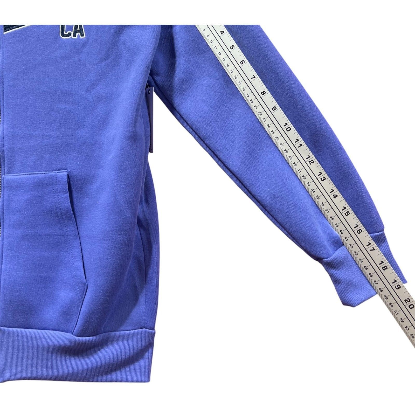 rue21 Rue 21 - Men's Long Sleeve Hooded Sweatshirt - Purple - Smal Size US S / EU 44-46 / 1 - 7 Thumbnail