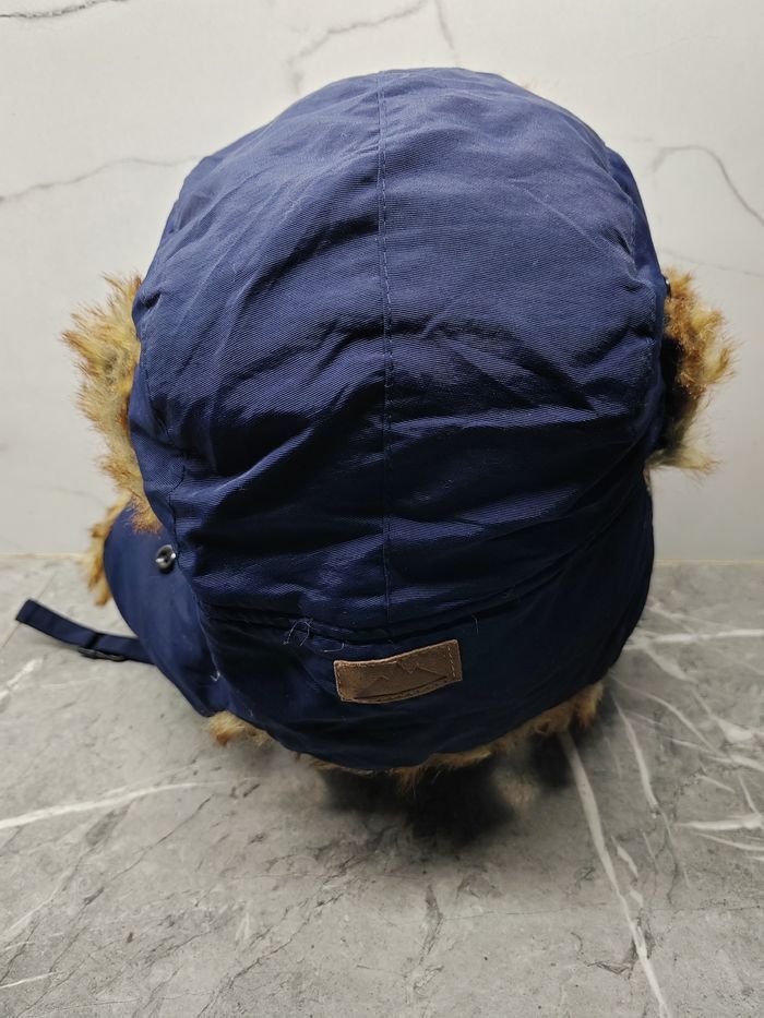 If Six Was Nine Vintage Y2k Tough Headwear Ushanka Fur Earflap Cap Hat Size ONE SIZE - 5 Thumbnail