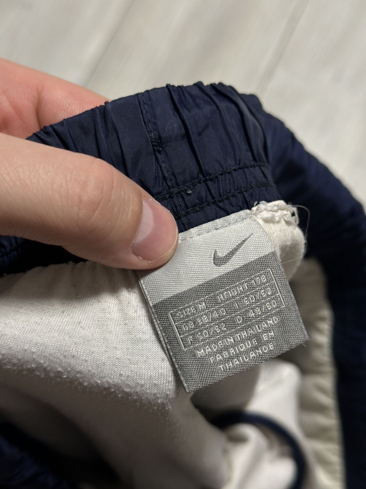 Vintage Nike y2k Vintage Baggy Boxy Nylon Drill Track Pants Size US 32 / EU 48 - 5 Thumbnail
