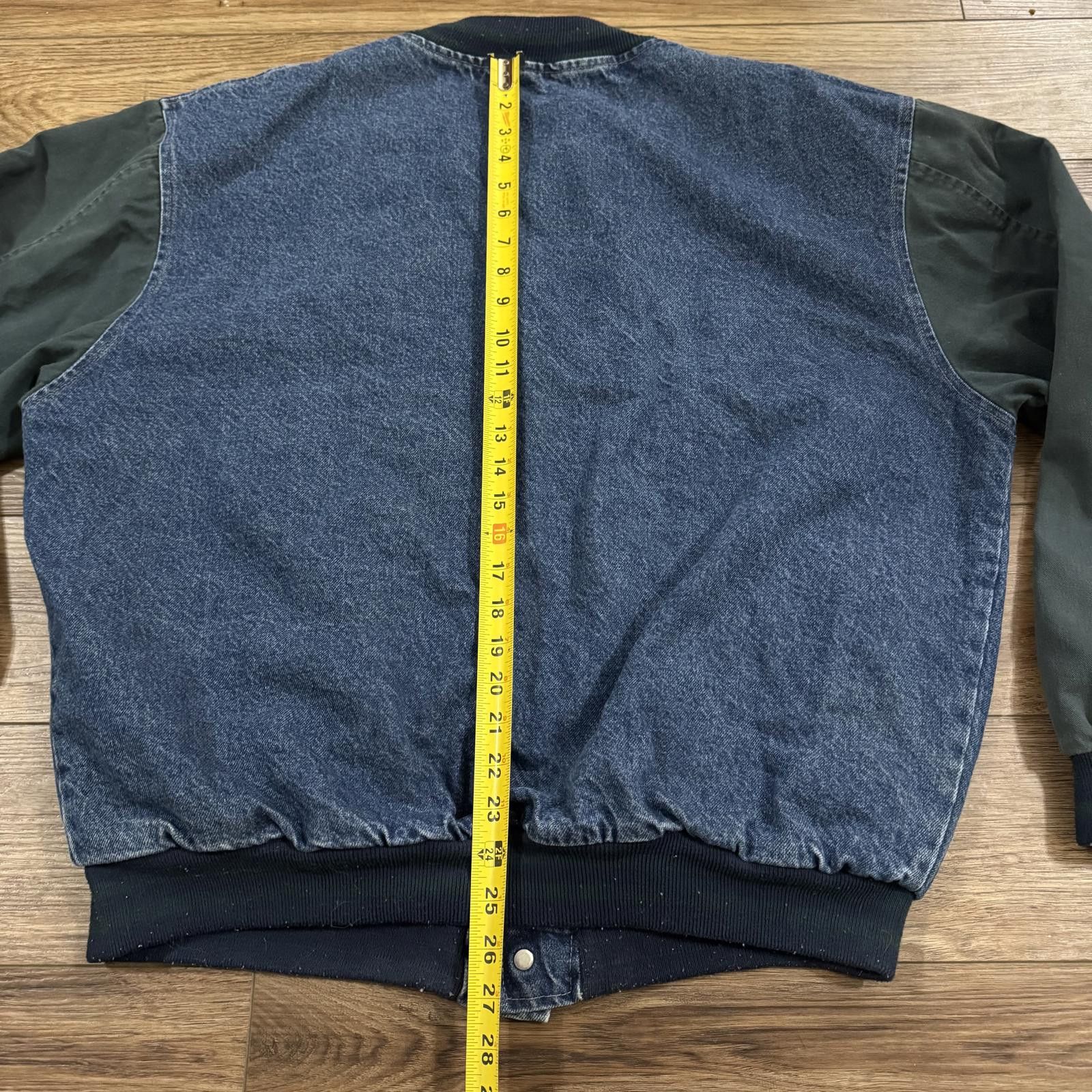 Other Vintage Ben & Jerry’s Denim Varsity Bomber Jacket 90s Size US XL / EU 56 / 4 - 8 Thumbnail