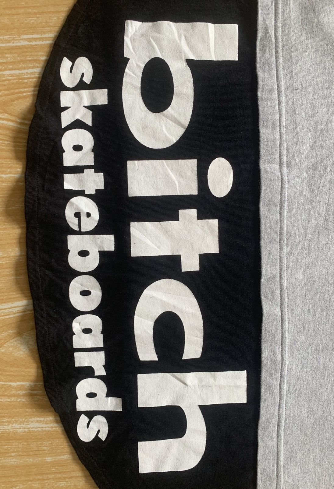 Japanese Brand 🔥 Bitch Skateboards 2 Layer Youth Made In Japan T Shirt Size M / US 6-8 / IT 42-44 - 14 Thumbnail
