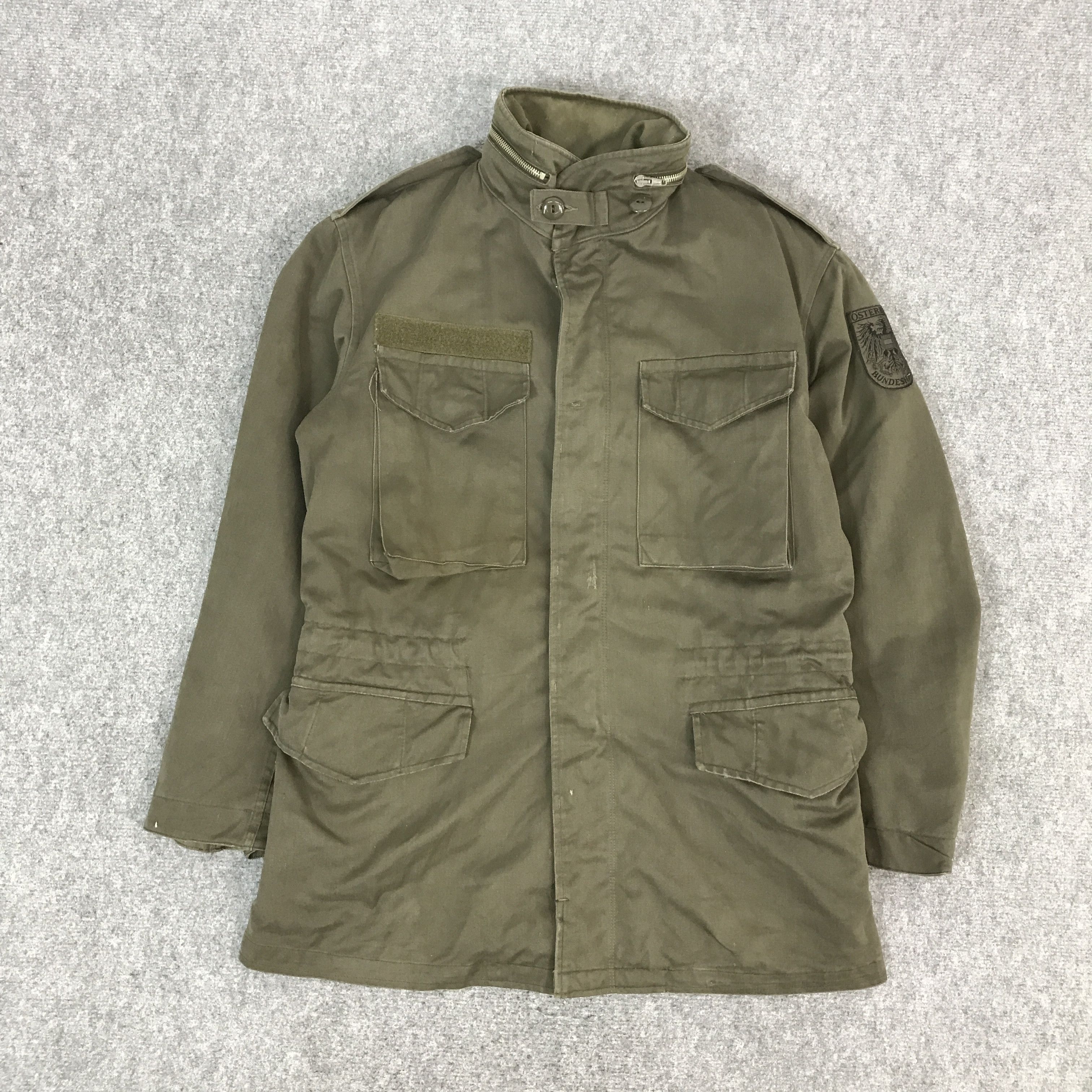 Vintage VINTAGE BUNDESHEER MILITARY DESIGN M65 JACKET Size US L / EU 52-54 / 3 - 1 Thumbnail