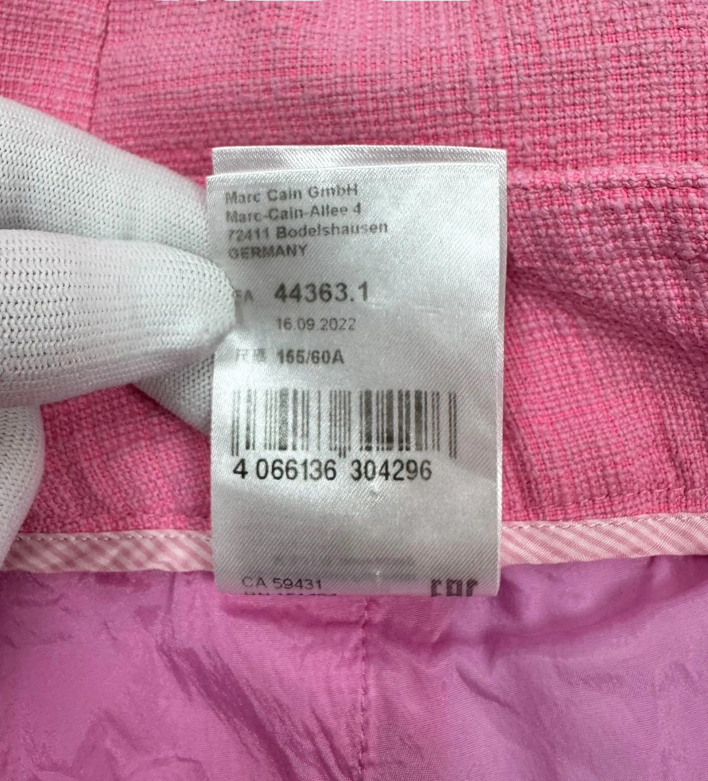Other Marc Cain Cotton Pants Structured size 1 Size 27" / US 4 / IT 40 - 14 Thumbnail