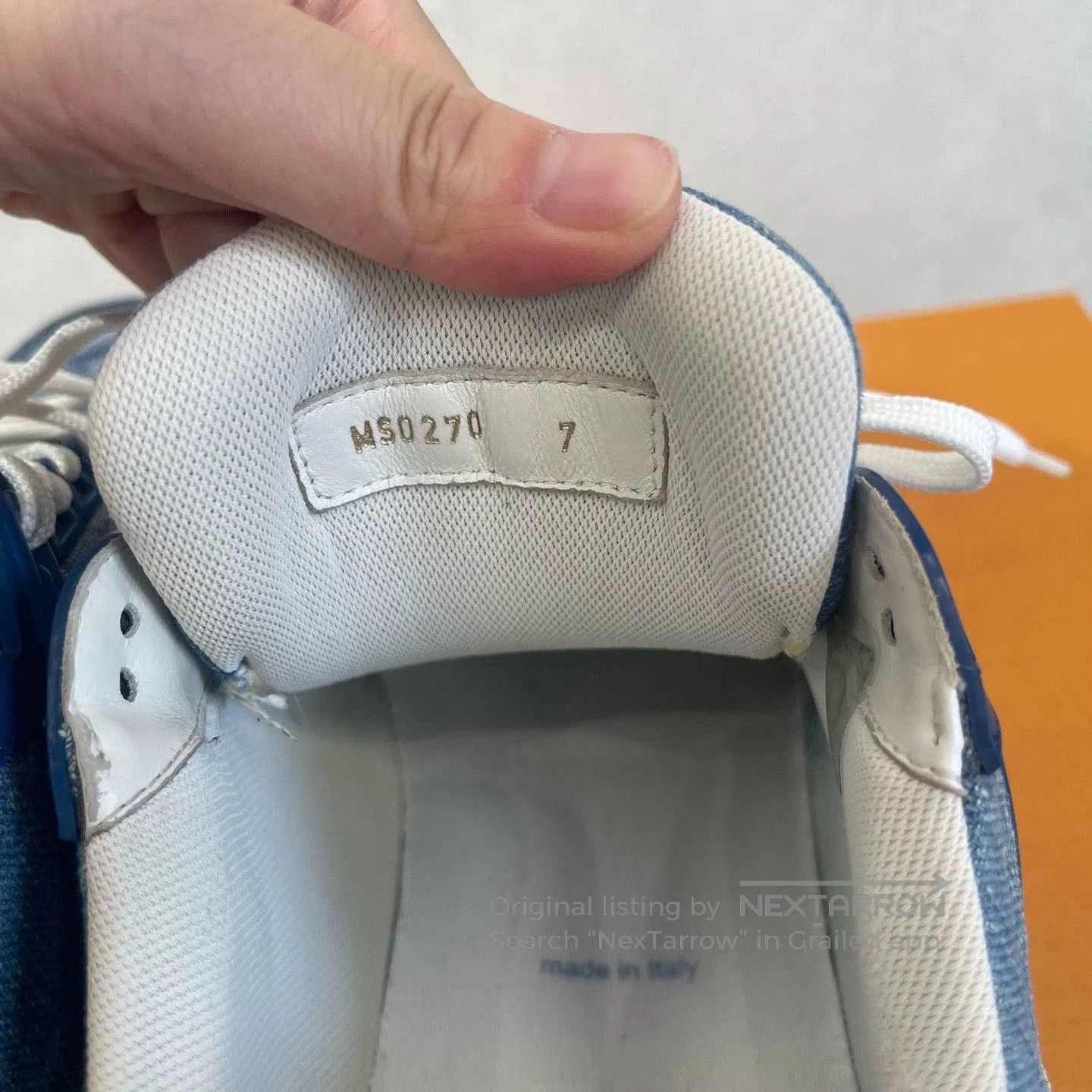 Louis Vuitton Louis Vuitton Denim Trainer Sneakers. Size US 7 / EU 40 - 5 Thumbnail