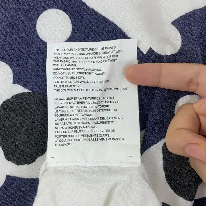 Comme des Garcons COMME DES GARCONS Play Polka Dot Love Tee Shirt Size S / US 4 / IT 40 - 7 Thumbnail