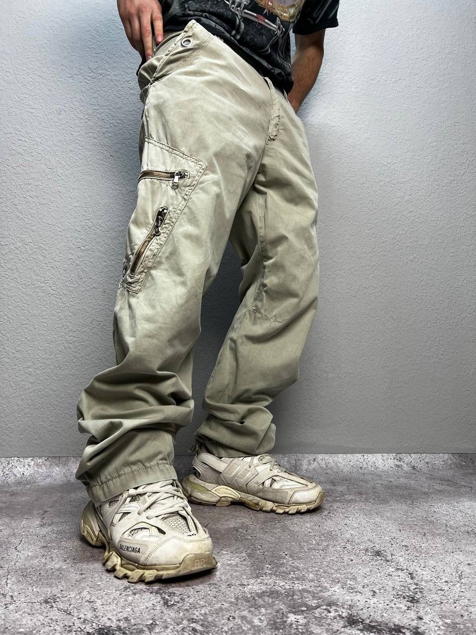 Archival Clothing × Dolce & Gabbana × Vintage VINTAGE ARCHIVE PANTS 00's  DOLCE GABBANA CARGO ZIP PAPACHUTE | Grailed