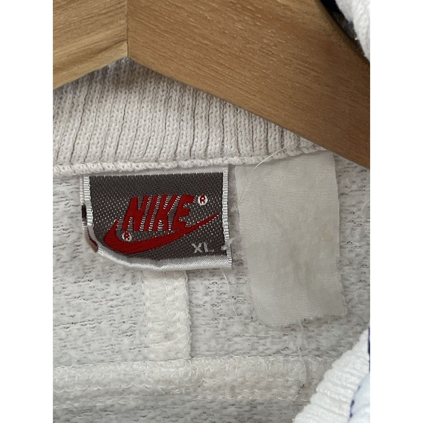 Nike Nike Vintage White Track Jacket Men’s Size XL Size US XL / EU 56 / 4 - 3 Thumbnail