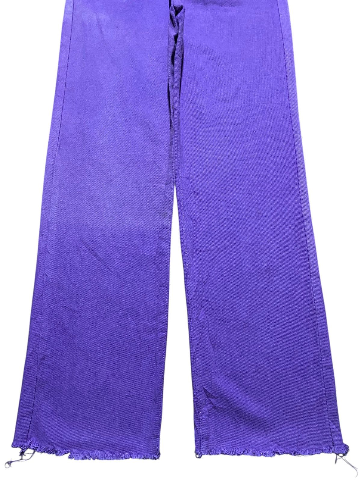 Japanese Brand Vintage Japanese Brand Faded Wash Frayer Baggy Jeans Size US 28 / EU 44 - 5 Thumbnail