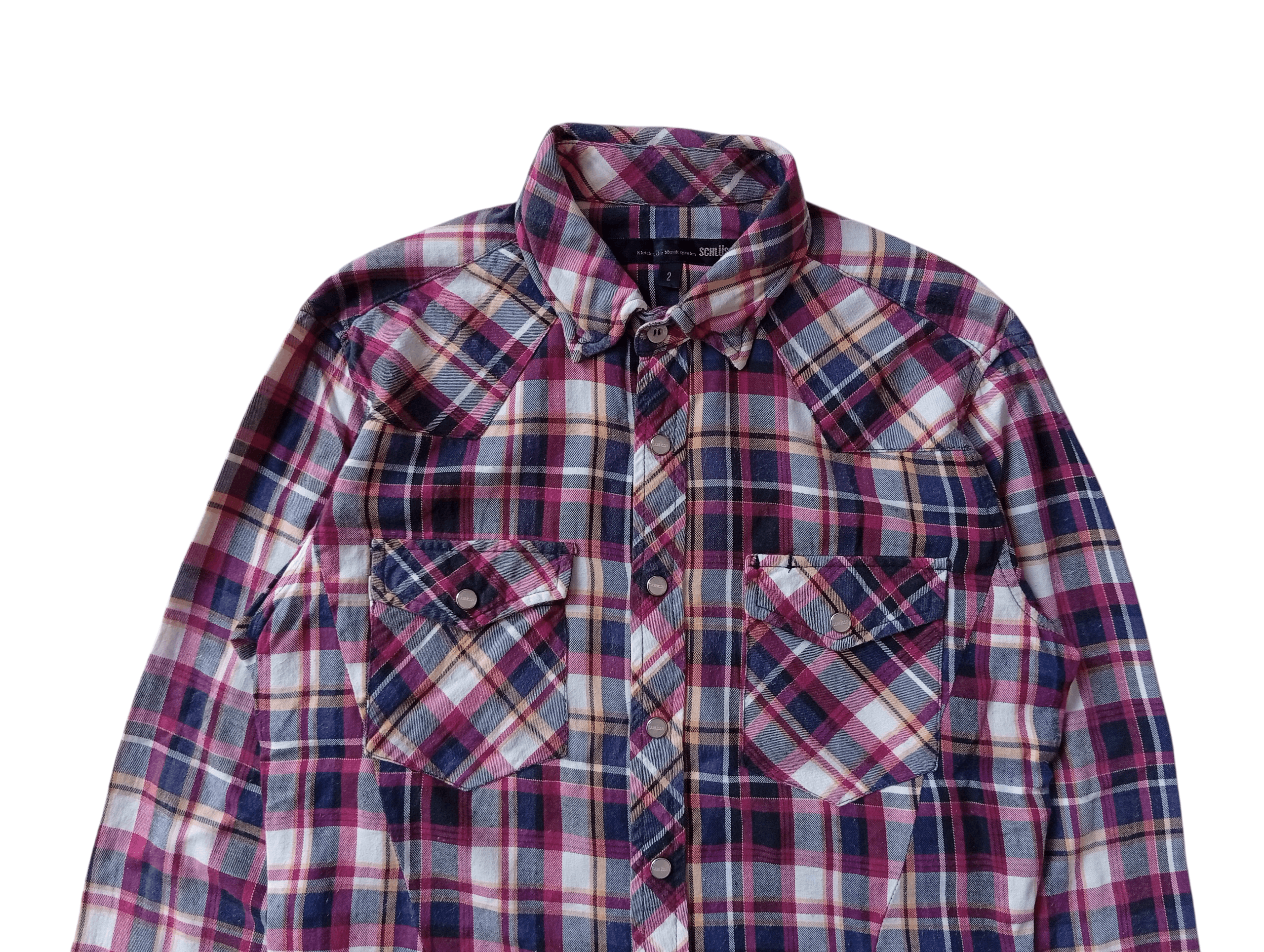 Schlussel Schlussel plaid western shirt Size US M / EU 48-50 / 2 - 2 Thumbnail