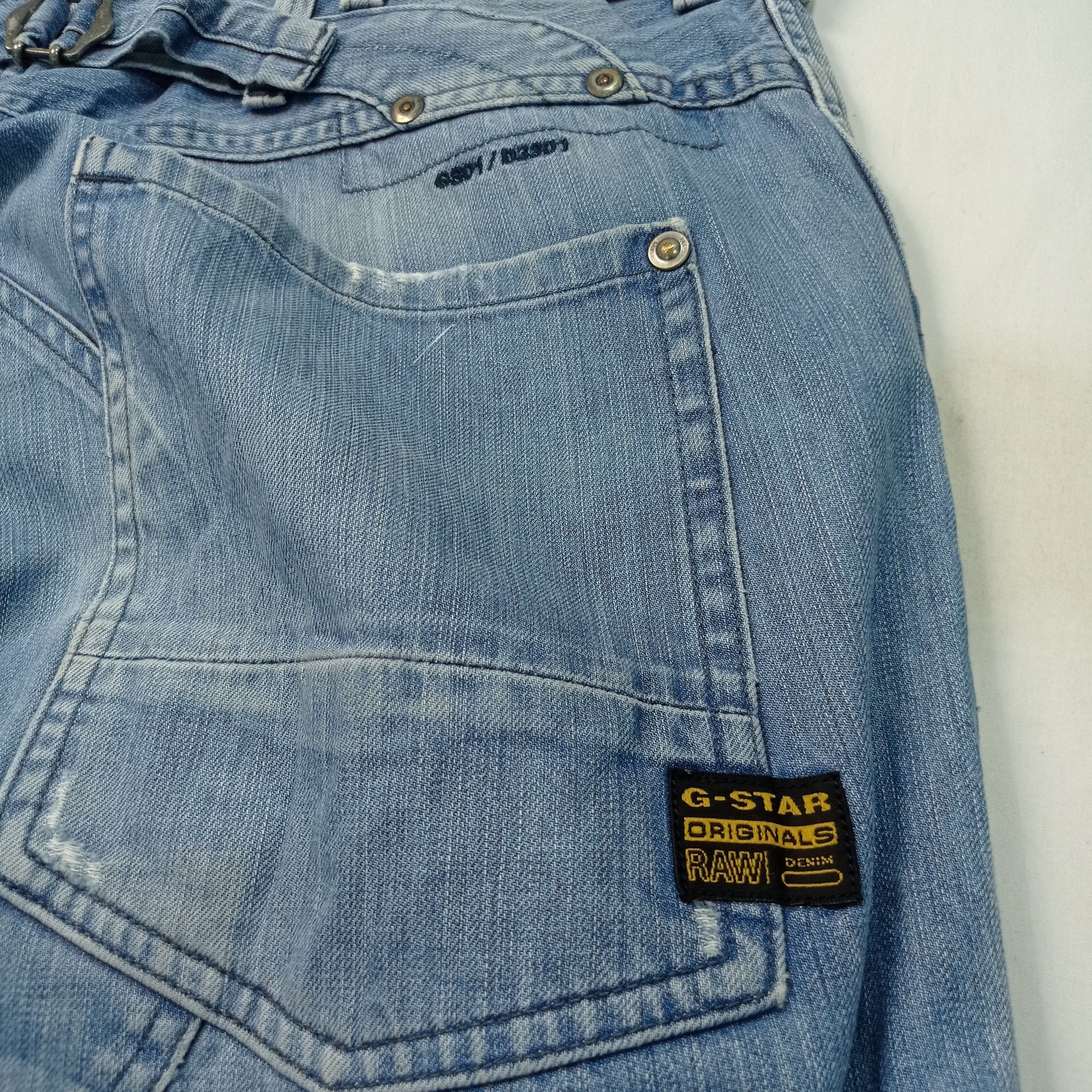 G-Star 🔥G Star Raw Buckle Back Jeans Bush Pants Size US 35 - 11 Thumbnail