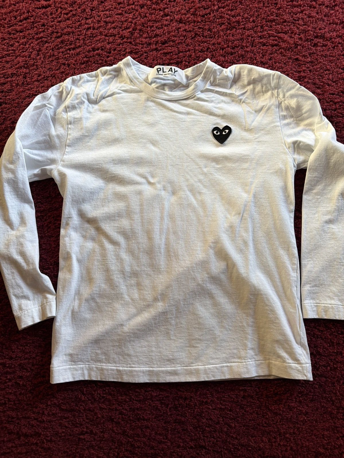Comme des Garcons PLAY Comme Des Garçons Play heart-patch cotton T shirt Size US S / EU 44-46 / 1 - 1 Thumbnail