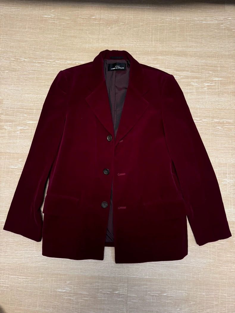 Comme des Garcons Comme Des Garcons MDeep red velvet suit set 2502-Nextarrow Size US M / EU 48-50 / 2 - 1 Thumbnail