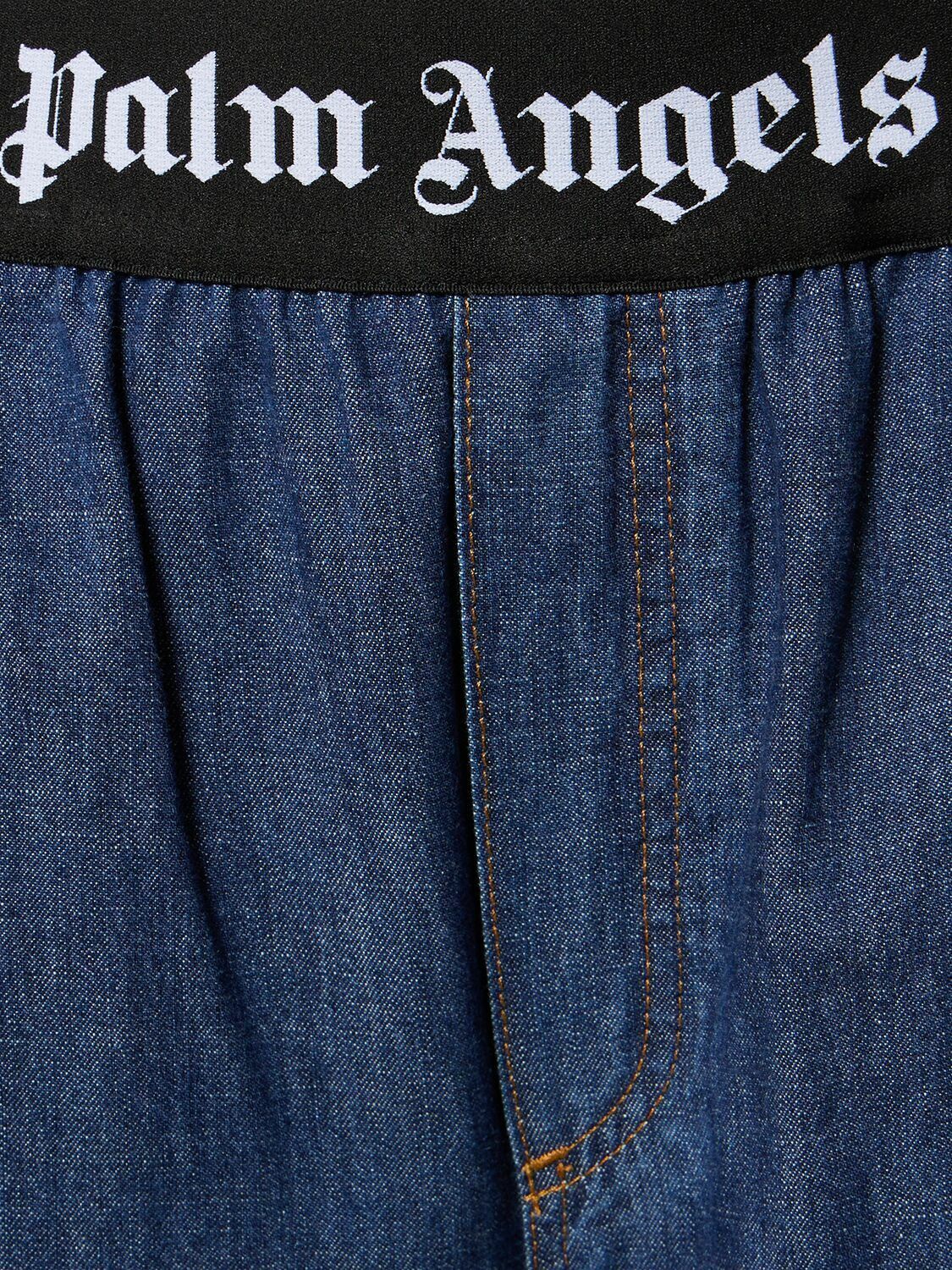 Palm Angels o1y1125 Denim Pant in Blue Size 27" / US 4 / IT 40 - 5 Thumbnail